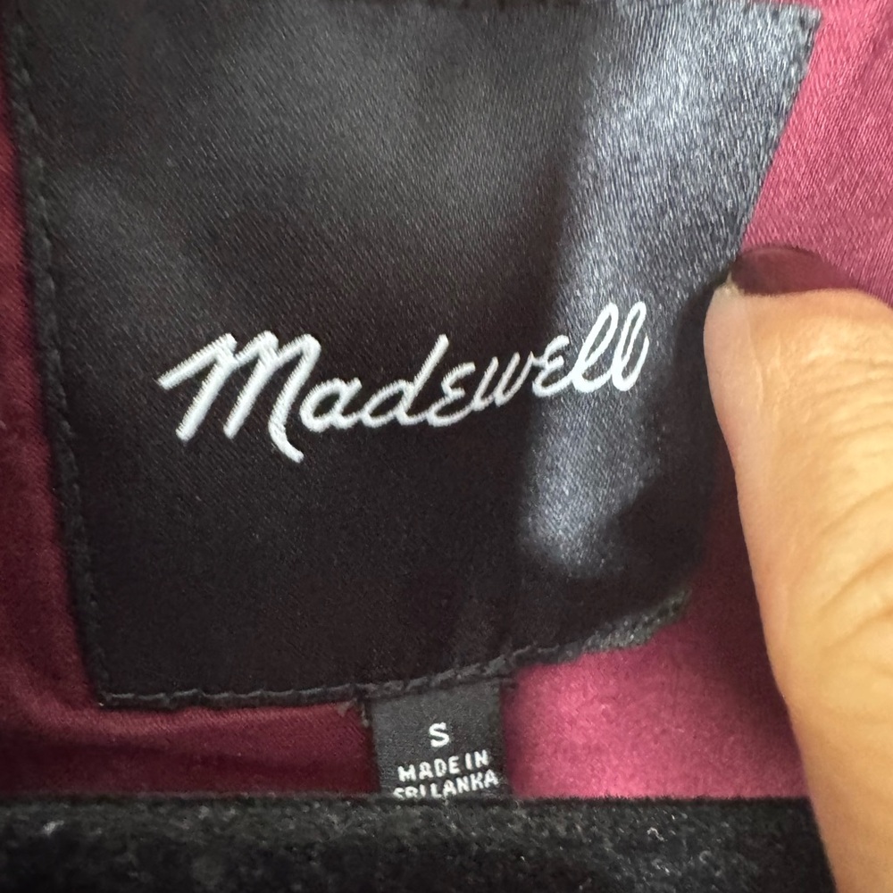Madewell Hayfield Double Breasted blazer in vintage Mulberry office boho western - Picture 8 of 9